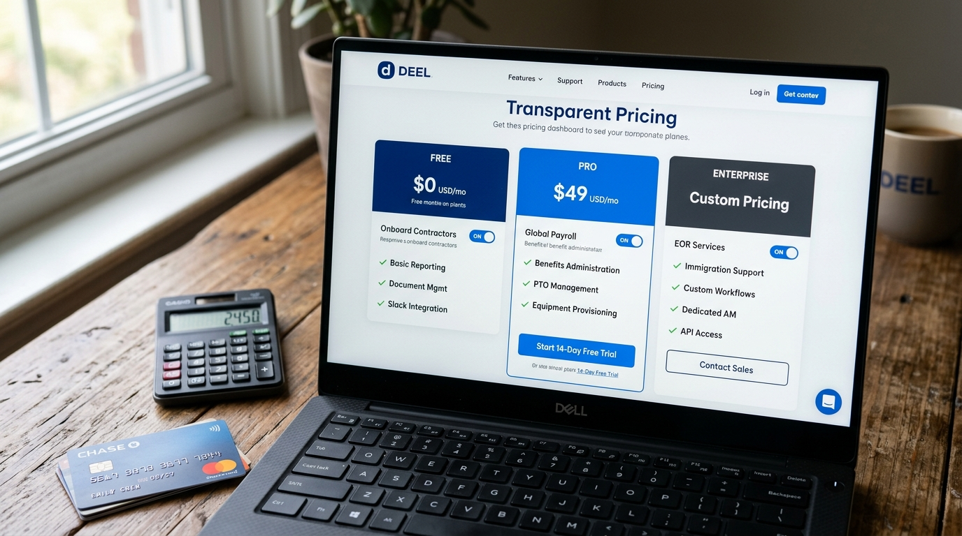 Featured image for: Deel Pricing & Costs: Free Plans vs. Paid Tiers